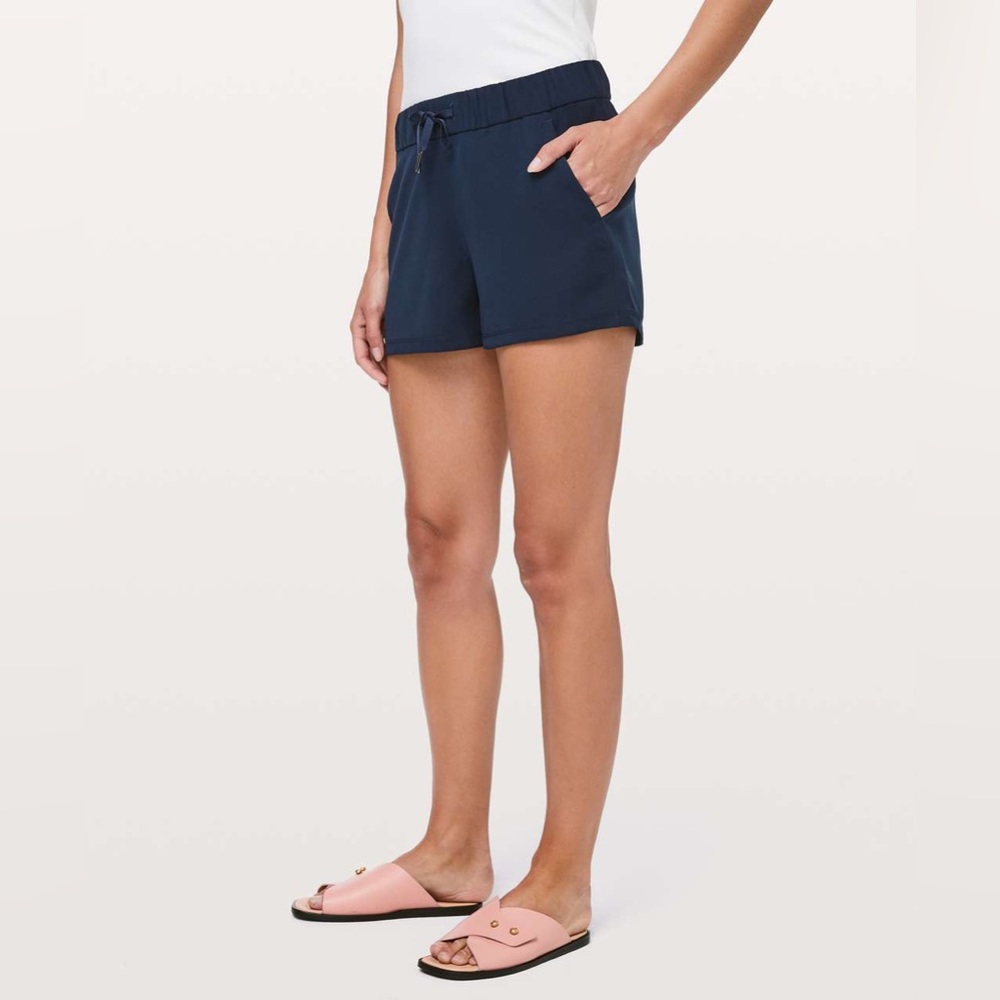 Lululemon Athletica Navy Athletic Shorts